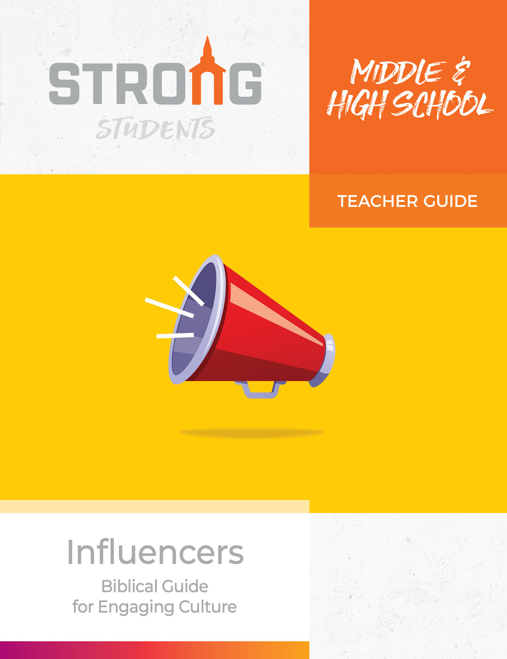 Influencers: Biblical Guide for Engaging Culture <br>Middle & High School Teacher Guide – NKJV/ESV