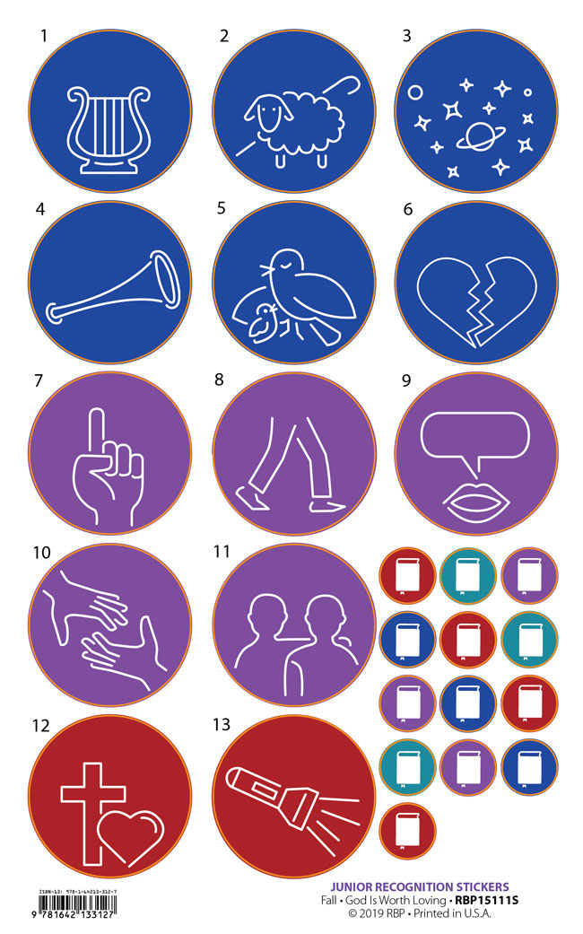 Junior Recognition Stickers <br>Fall 2025