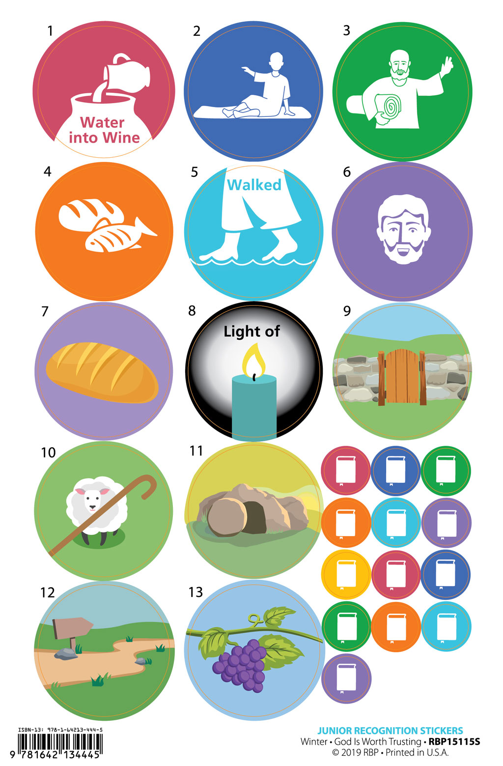 Junior Recognition Stickers <br>Winter 2025-26