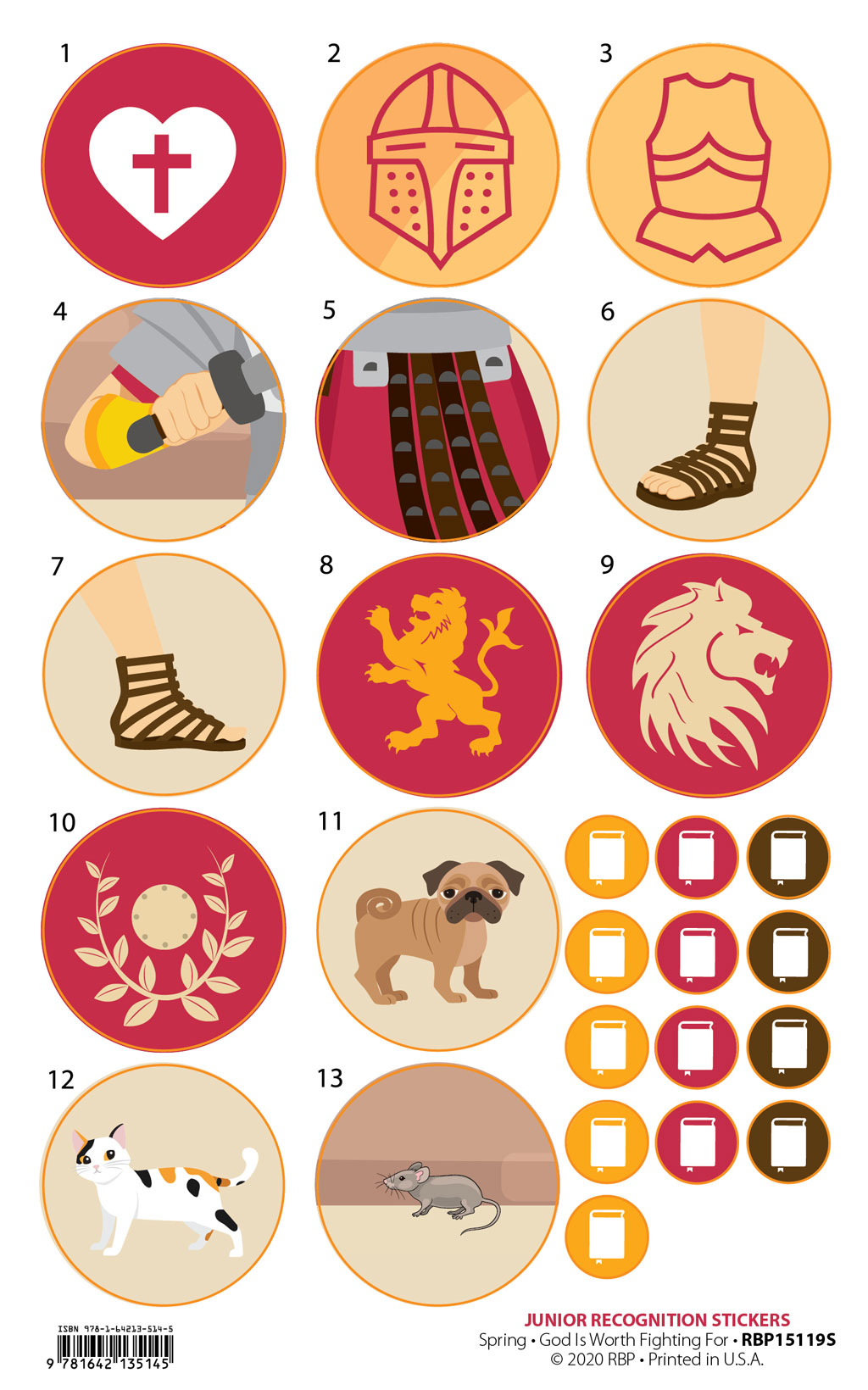 Junior Recognition Stickers <br>Spring 2026