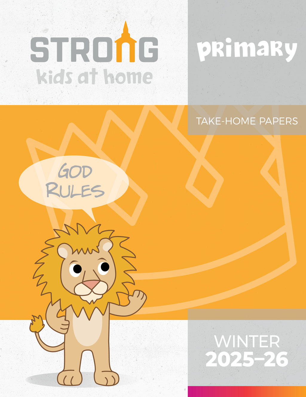 Primary Take-Home Papers<br>Winter 2025-26 – NKJV