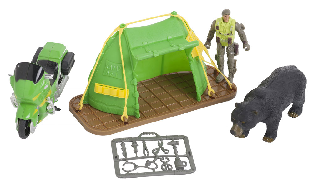 Black Bear Play Set