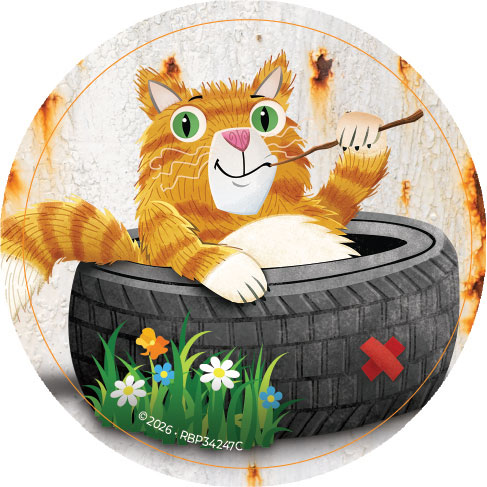 Sarge Stickers (Pkg. of 50)