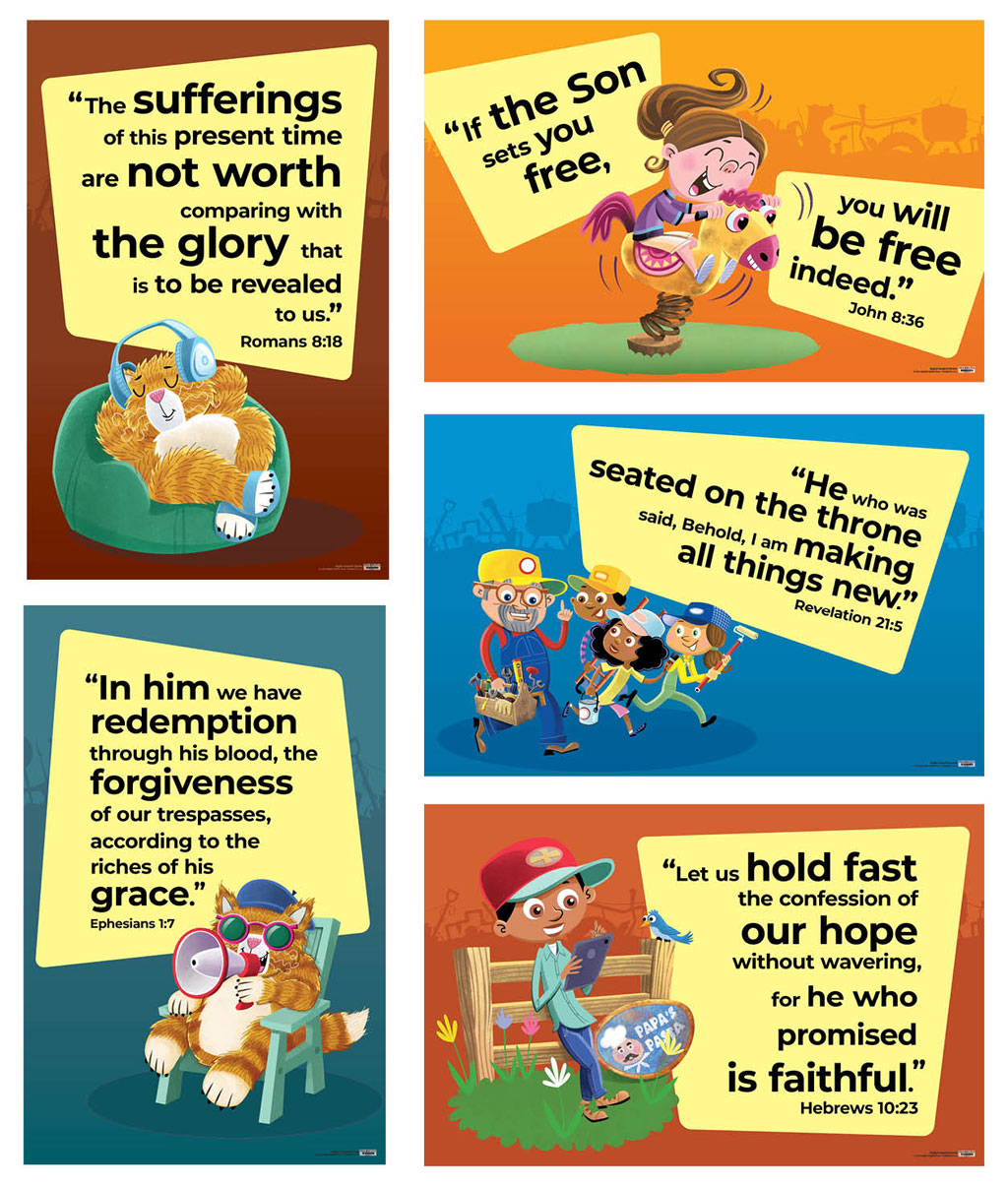 Verse Posters (Set of 5) (ESV)