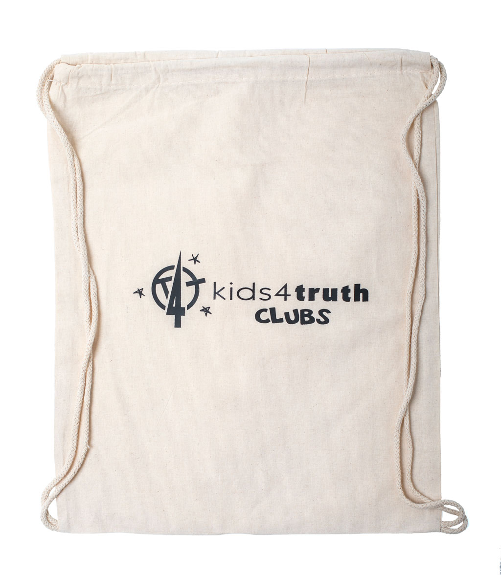 Cotton Cinch Bag - Khaki