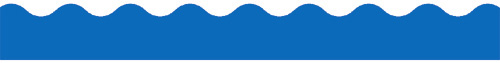 Border - Scalloped Blue
