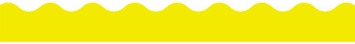 Border - Scalloped Yellow